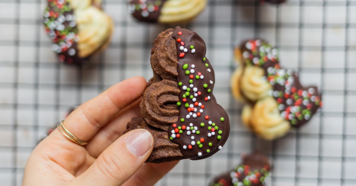 Vegan Christmas Spritz Cookies | Christmas | Recipe | Simple | Zucker&Jagdwurst