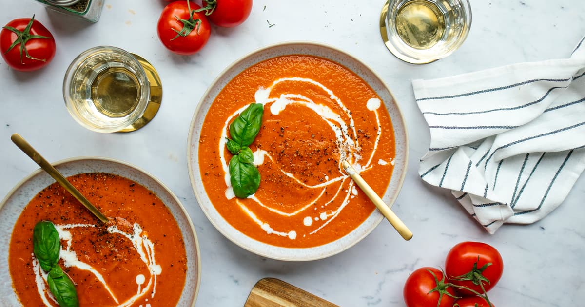 Easy Vegan Tomato Soup | Summer Recipe | Zucker&Jagdwurst