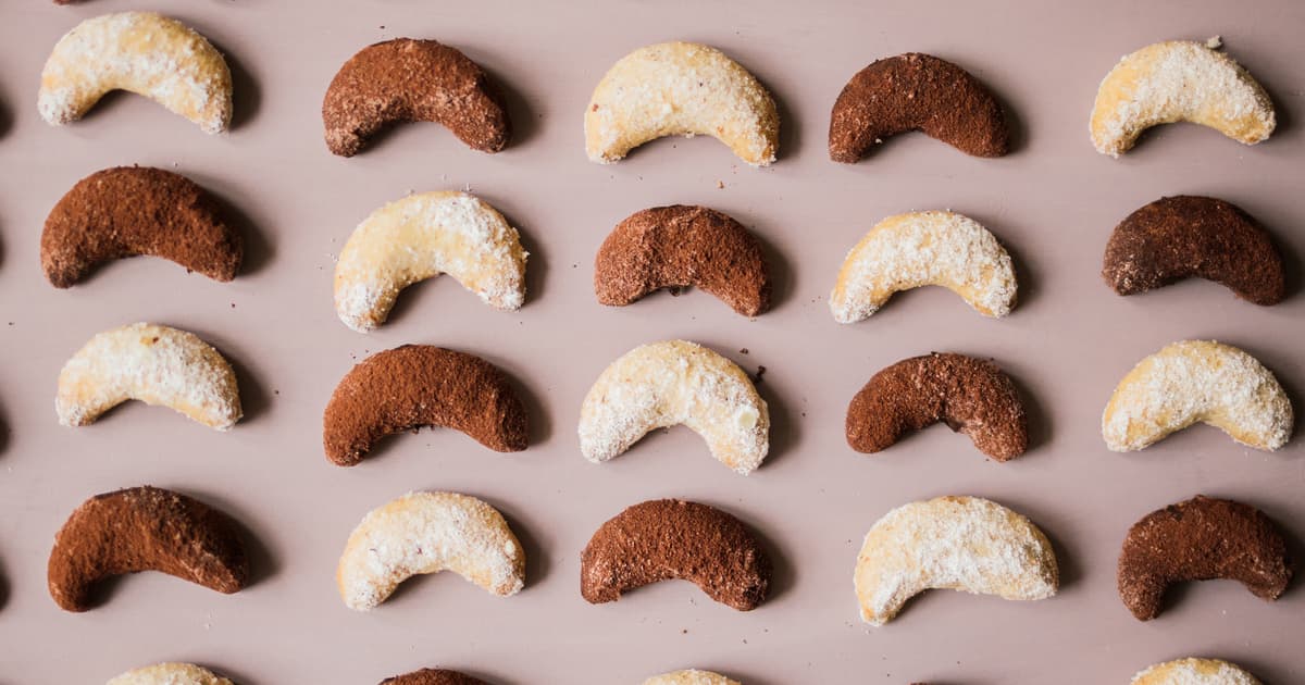 Vegan Vanilla Crescents | quick & easy recipe | Zucker&Jagdwurst