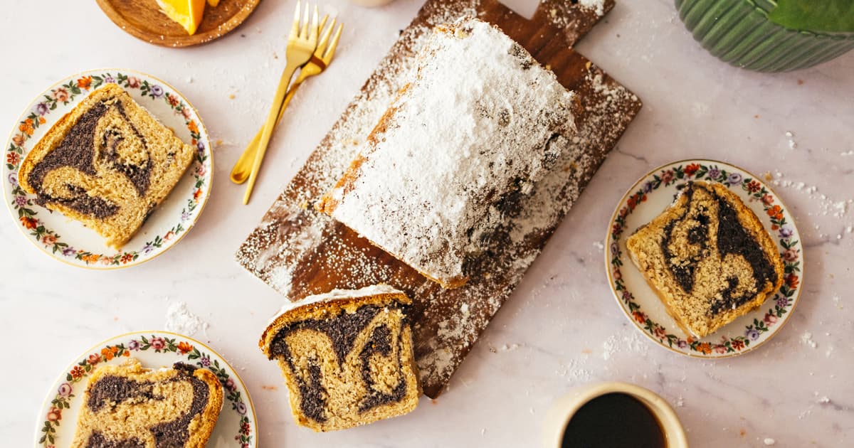 German Curd and Poppyseed Stollen Cake | Easy Recipe | Zucker&Jagdwurst
