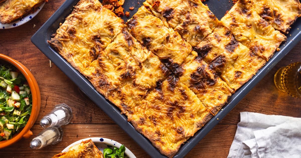 Easy Vegan Sheet Pan Lasagna | Vegan Recipe | Plant Based | Zucker&Jagdwurst