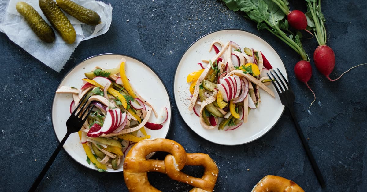 German Sausage Salad with Radishes | Easy Recipe | Zucker&Jagdwurst