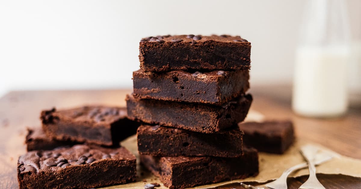 Fudgy Vegan Chocolate Brownies | Simple recipe | Zucker&Jagdwurst