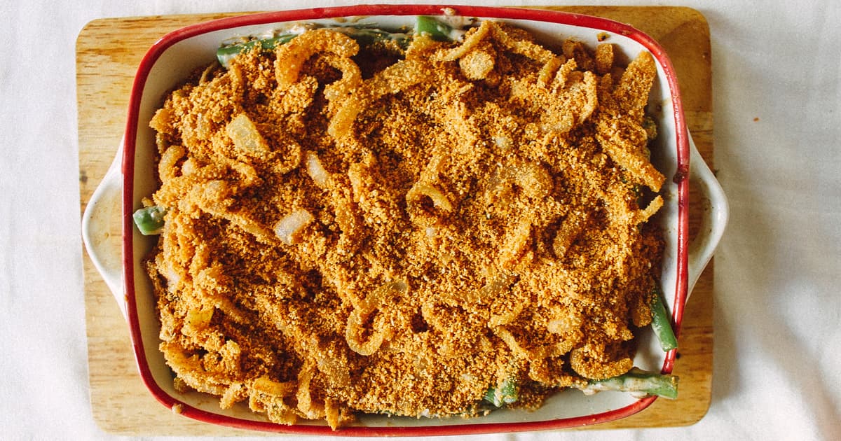 Vegan Green Bean Casserole | Recipe | Zucker&Jagdwurst