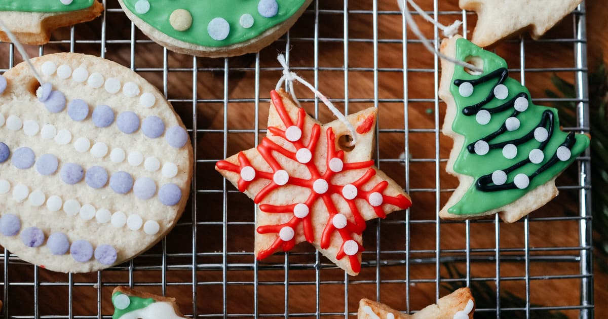 Vegan Christmas Tree Cookies | Recipe | Homemade | Zucker&Jagdwurst