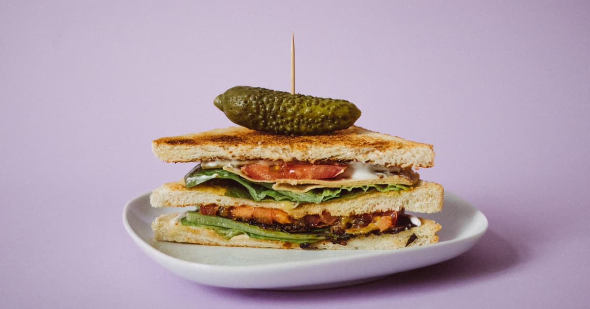 Vegan Club Sandwich | Quick vegan Sandwich | Zucker&Jagdwurst