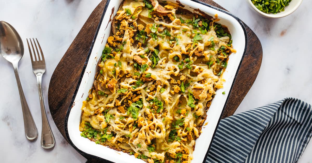 Vegan Crunchy Gratin Potatoes | Simple Recipe | Zucker&Jagdwurst