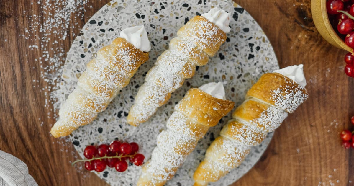 Vegan “Schillerlocken” (Cream Horns) | Recipe | Sweets | Zucker&Jagdwurst