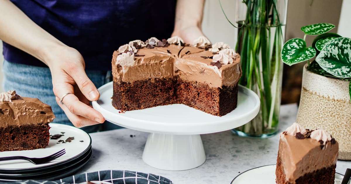 Vegan Chocolate Mousse Cake | Recipe | Baking | Zucker&Jagdwurst