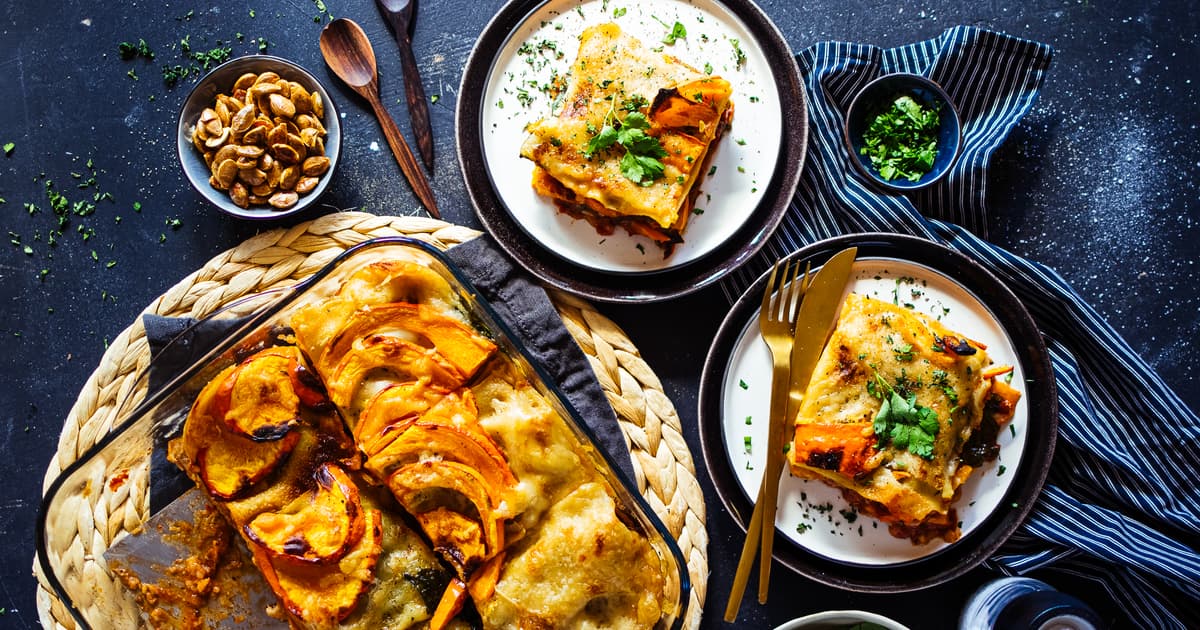 Vegan Pumpkin Lasagna | Simple Recipe | Spinach | Zucker&Jagdwurst