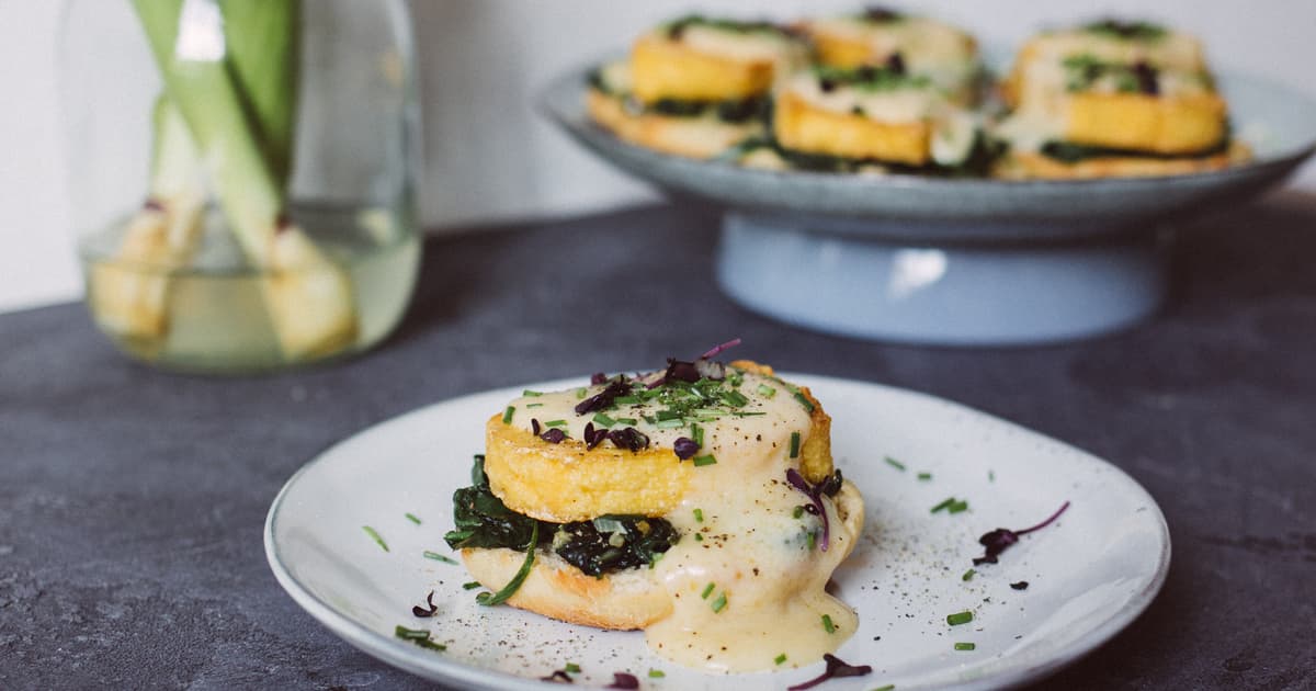 Vegan Eggs Florentine | Recipe | Zucker&Jagdwurst