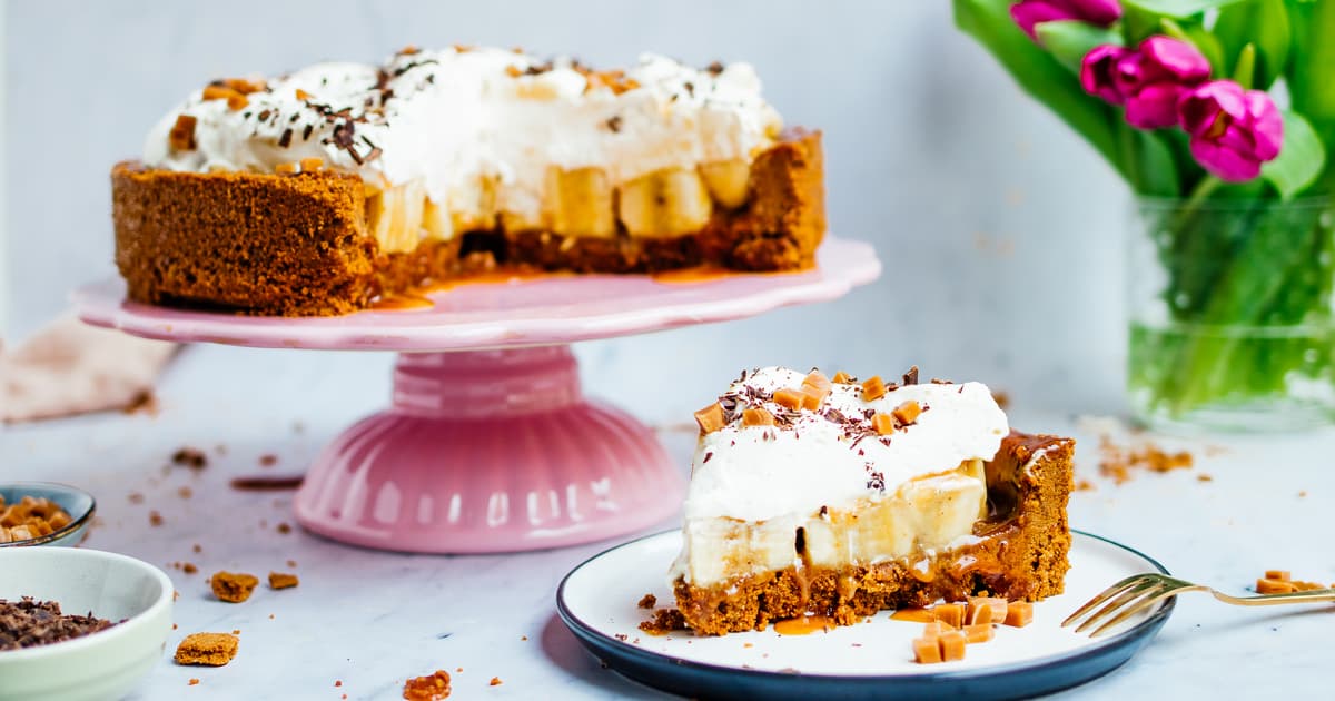 Vegan Banoffee Pie with Homemade Caramel | Simple Recipe | Zucker&Jagdwurst