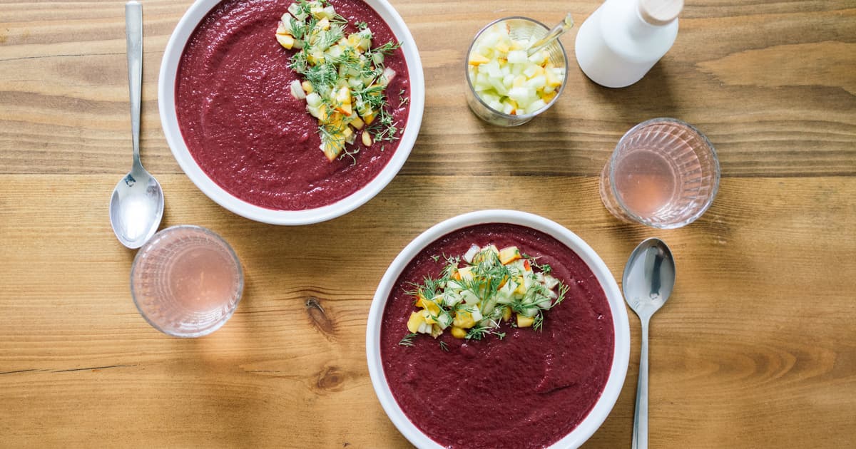 Beetroot Gazpacho | Quick & Simple Recipe | Vegan | Zucker&Jagdwurst