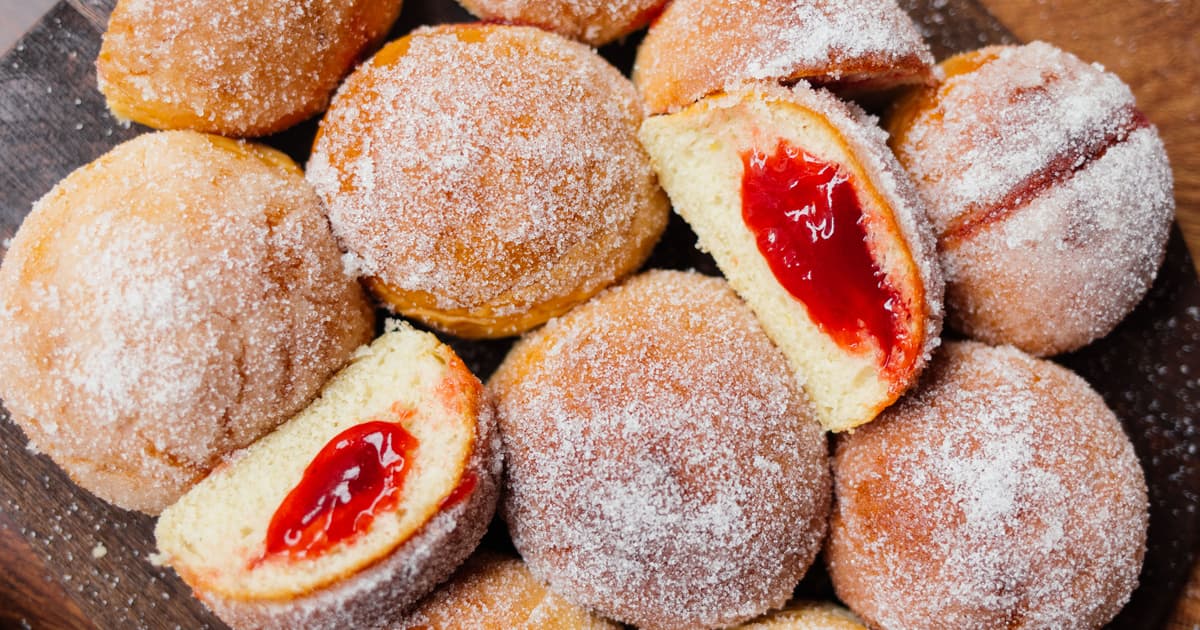Vegan Baked Jelly Doughnuts | Without Deep-Frying | Recipe | Zucker&Jagdwurst