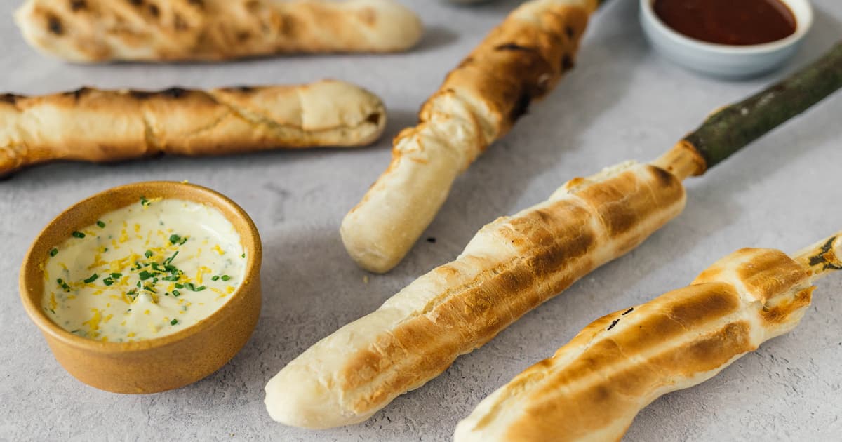 Easy Vegan Stick Bread | Recipe | Easy | Zucker&Jagdwurst