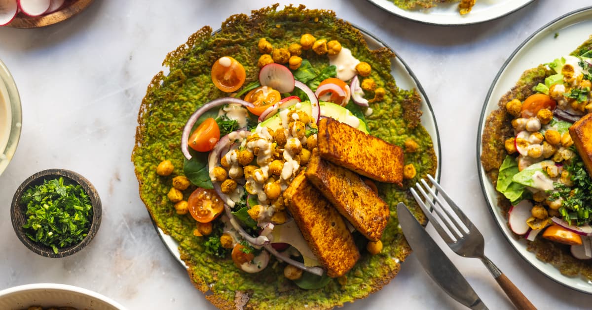 Vegan green pea wraps | Recipe | Healthy | Quick | Zucker&Jagdwurst