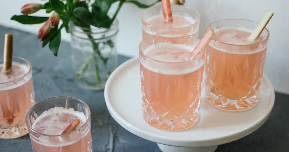 Homemade Rhubarb Lemonade | Fresh & Fruity | Recipe | Zucker&Jagdwurst