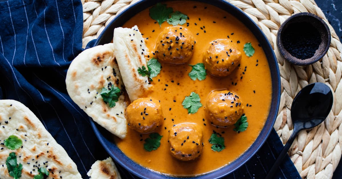 Vegan Falafel Curry with Naan Bread | Simple recipe | Zucker&Jagdwurst