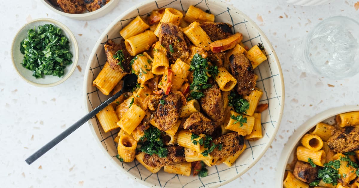Vegan Chorizo Pasta | Easy Recipe | Step-by-Step | Zucker&Jagdwurst