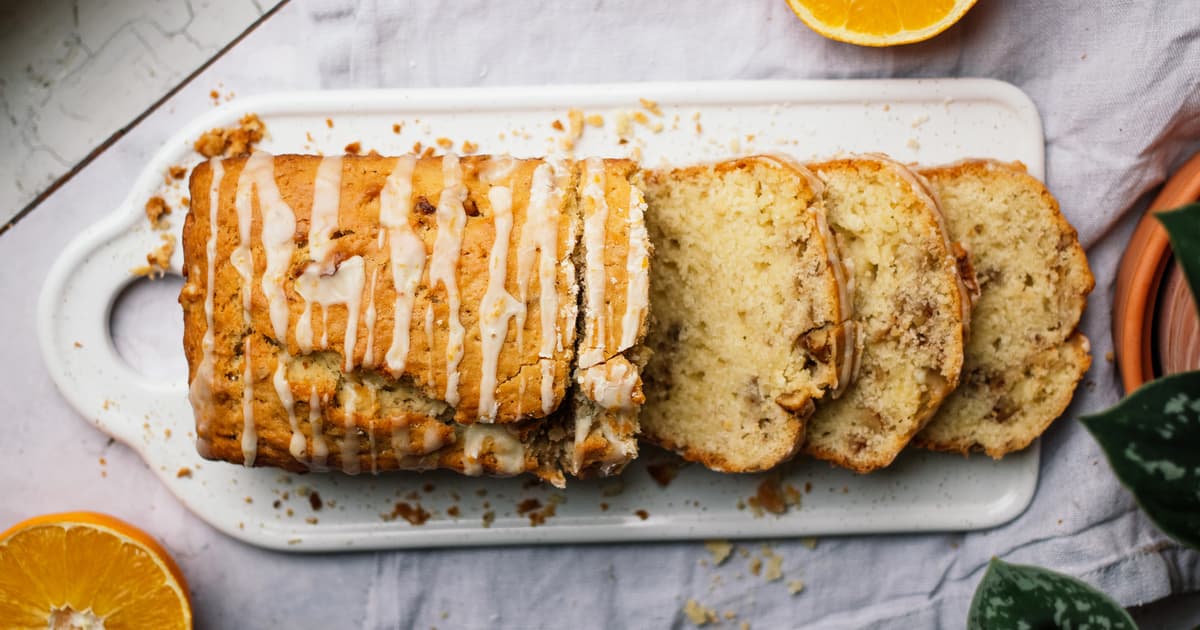 Vegan Orange Olive Oil Cake with Walnuts | Easy Recipe | Zucker&Jagdwurst