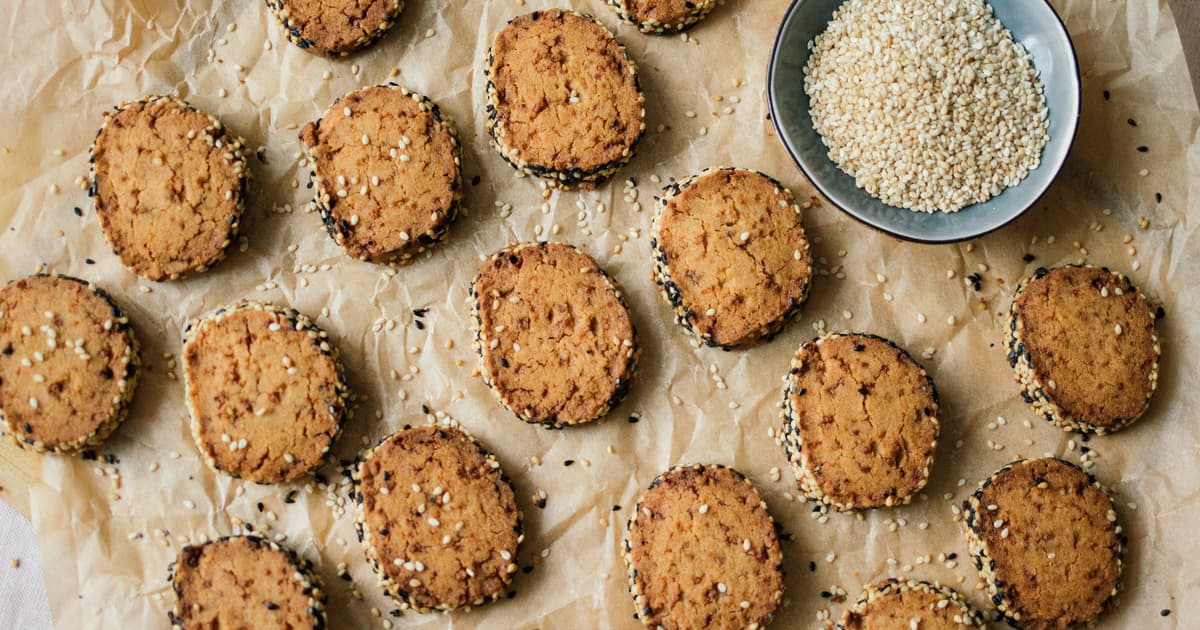 Vegan Tahini Cookies | Quick & Easy Recipe | Zucker&Jagdwurst