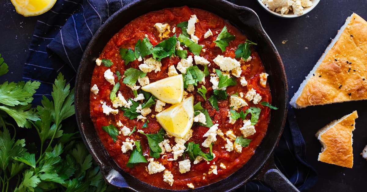 Vegan Shakshuka with Feto | Easy recipe | Zucker&Jagdwurst