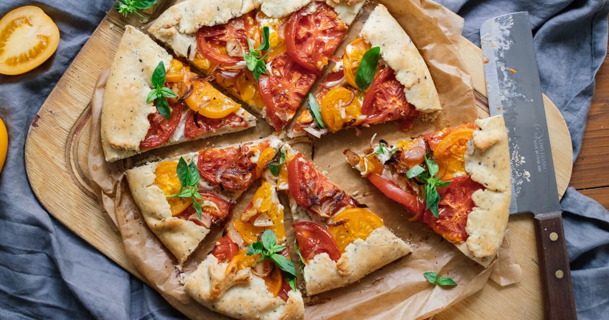 Vegan Tomato Galette | Easy Vegan Recipe | Zucker&Jagdwurst