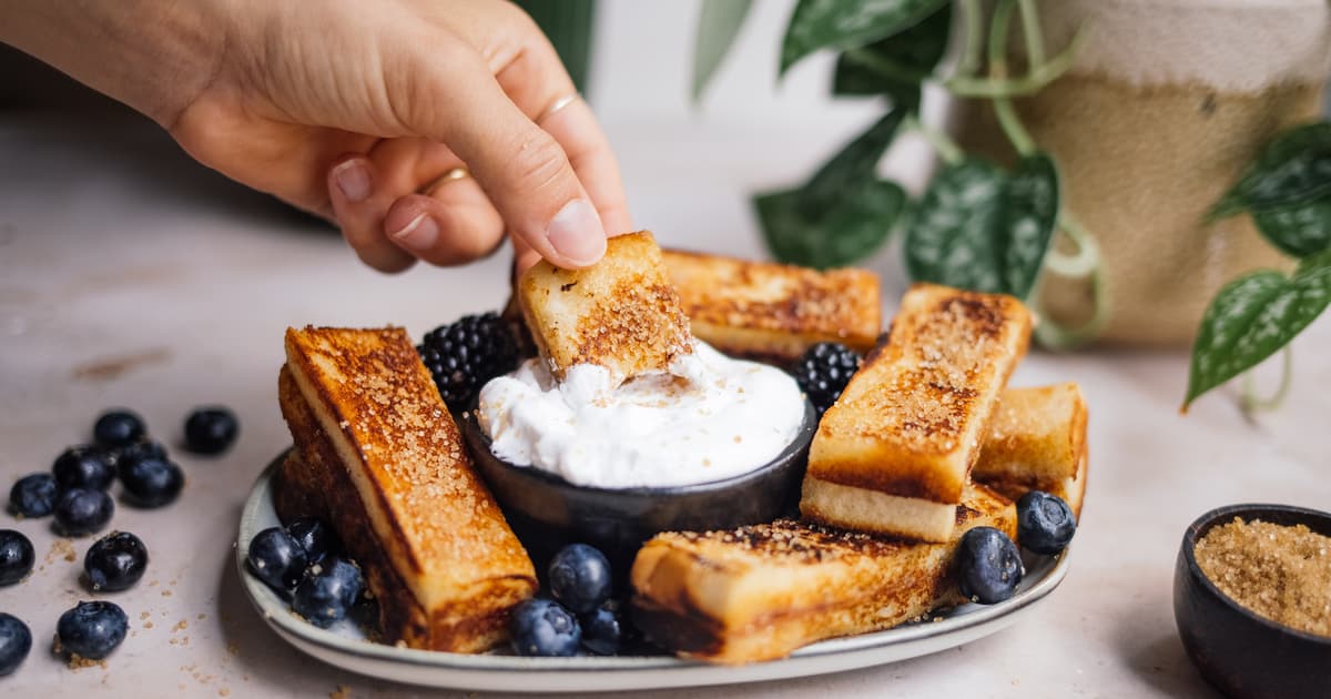 Vegan Peanut Butter Jelly French Toast Sticks | Recipe | Zucker&Jagdwurst