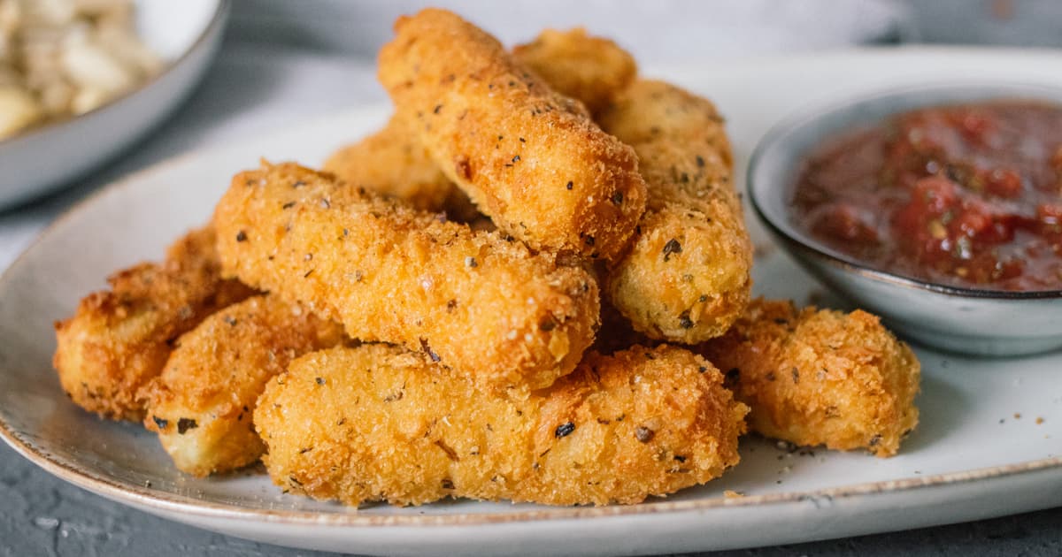 Vegan Mozzarella Sticks with Cashews | Easy Recipe | Zucker&Jagdwurst