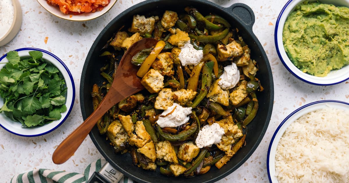 5-Ingredient Tofu Fajitas | Quick&Easy Recipe | Vegan | Zucker&Jagdwurst