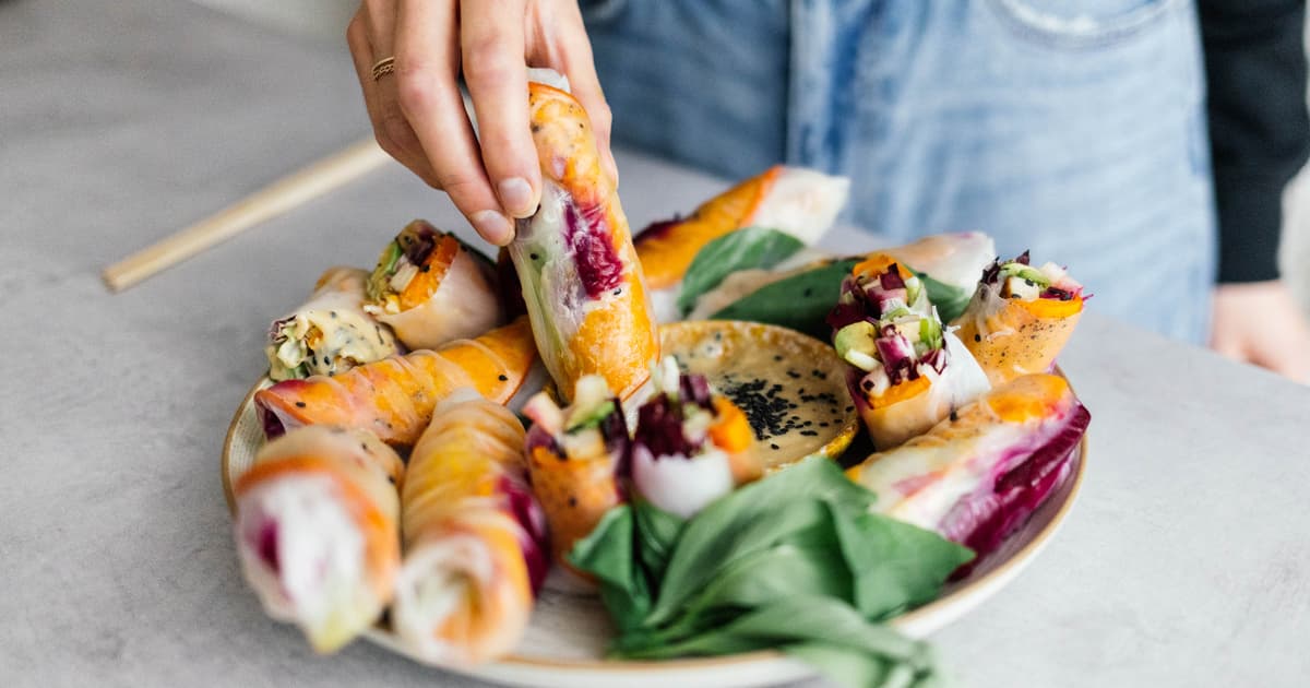 Vegan Autumn Rolls with Pumpkin | Easy Recipe | Zucker&Jagdwurst