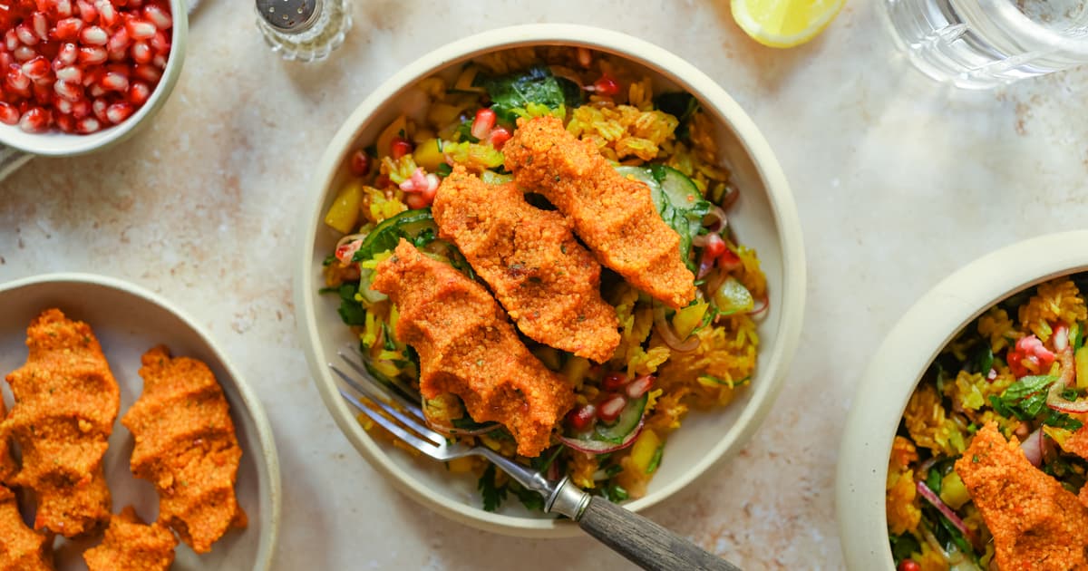 Easy Crispy Rice Salad with Cig Köfte | Vegan Recipe | Zucker&amp;Jagdwurst