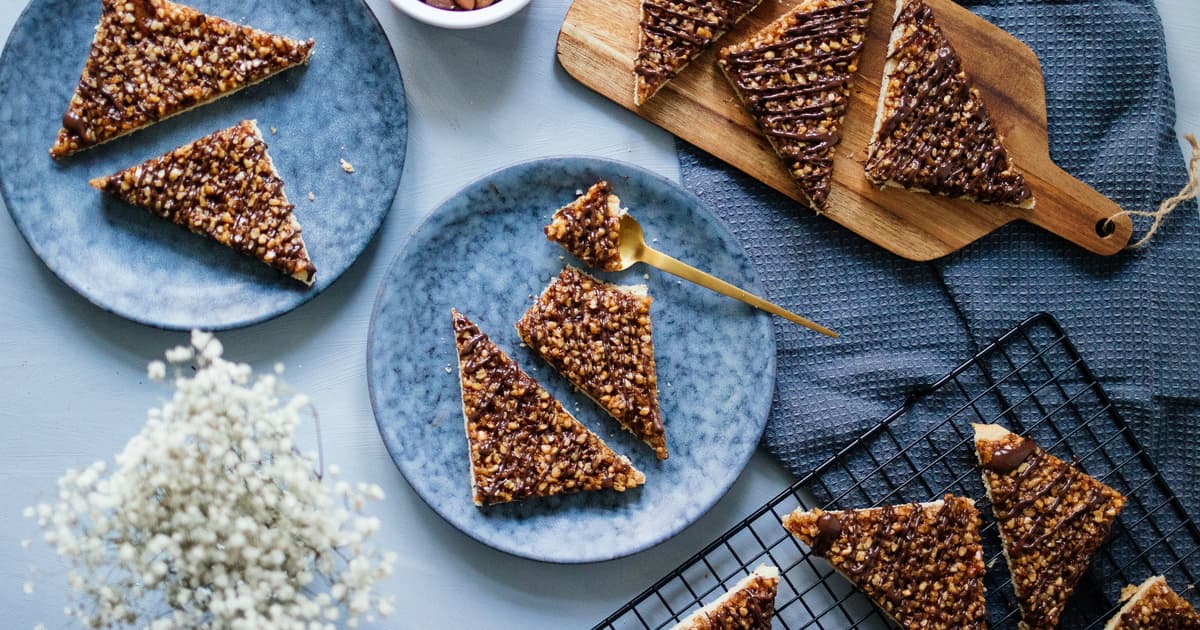 Vegan nut triangles | easy & quick recipe | Zucker&Jagdwurst
