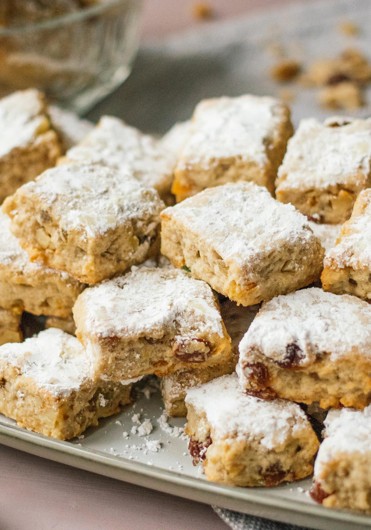 Veganes Stollenkonfekt