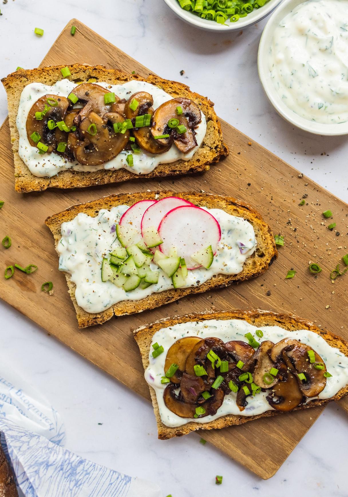 Veganen Kräuterquark selbermachen