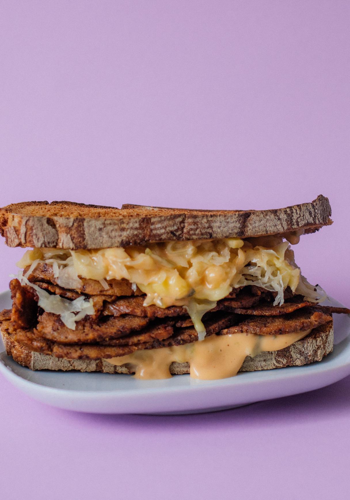 Vegan Reuben Sandwich