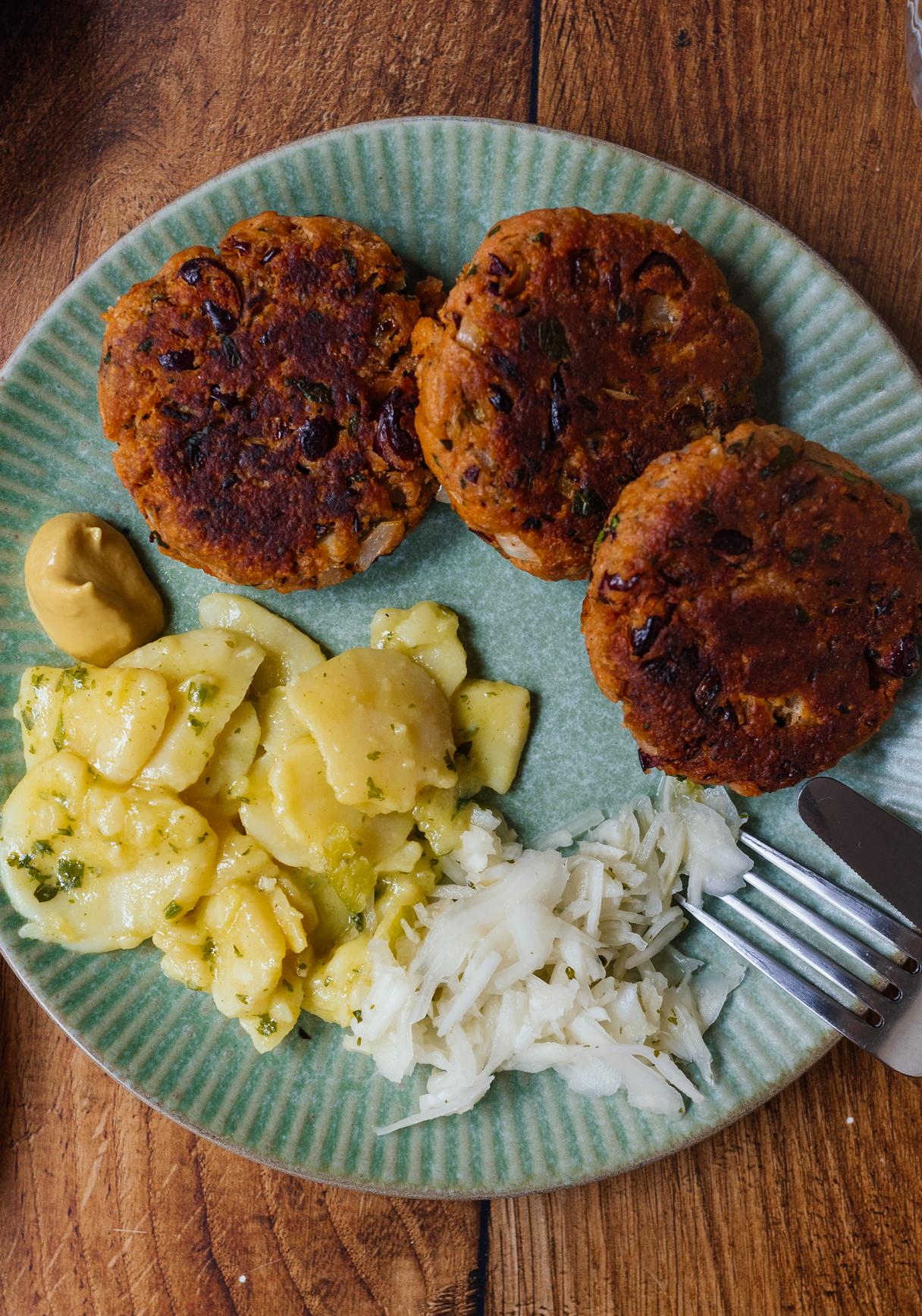 Vegane Buletten (Frikadellen)