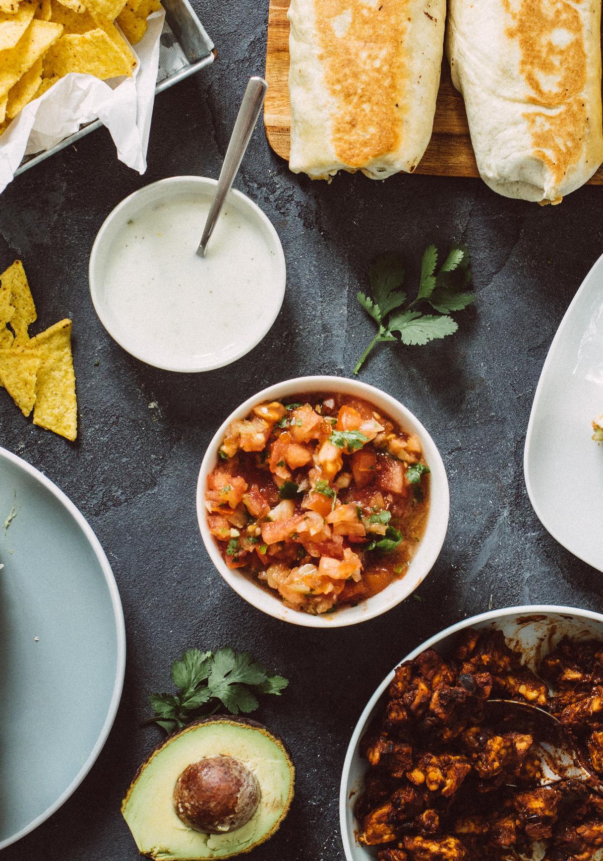 Vegan Burrito Party