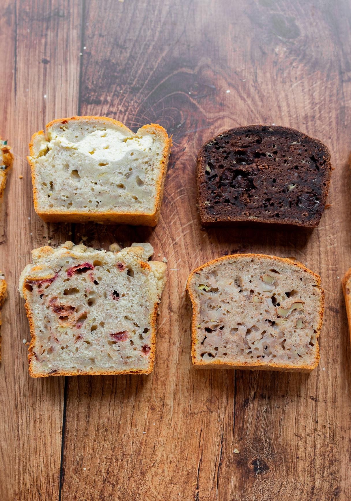 4 Ideen für veganes Bananenbrot