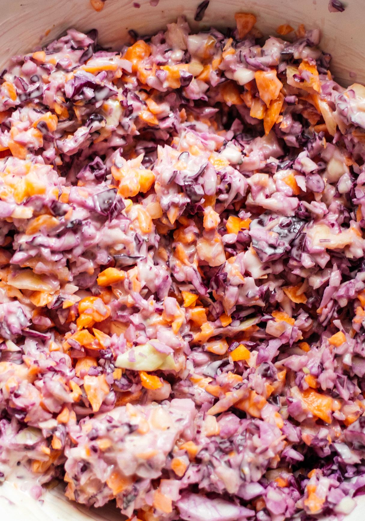 Veganer Coleslaw