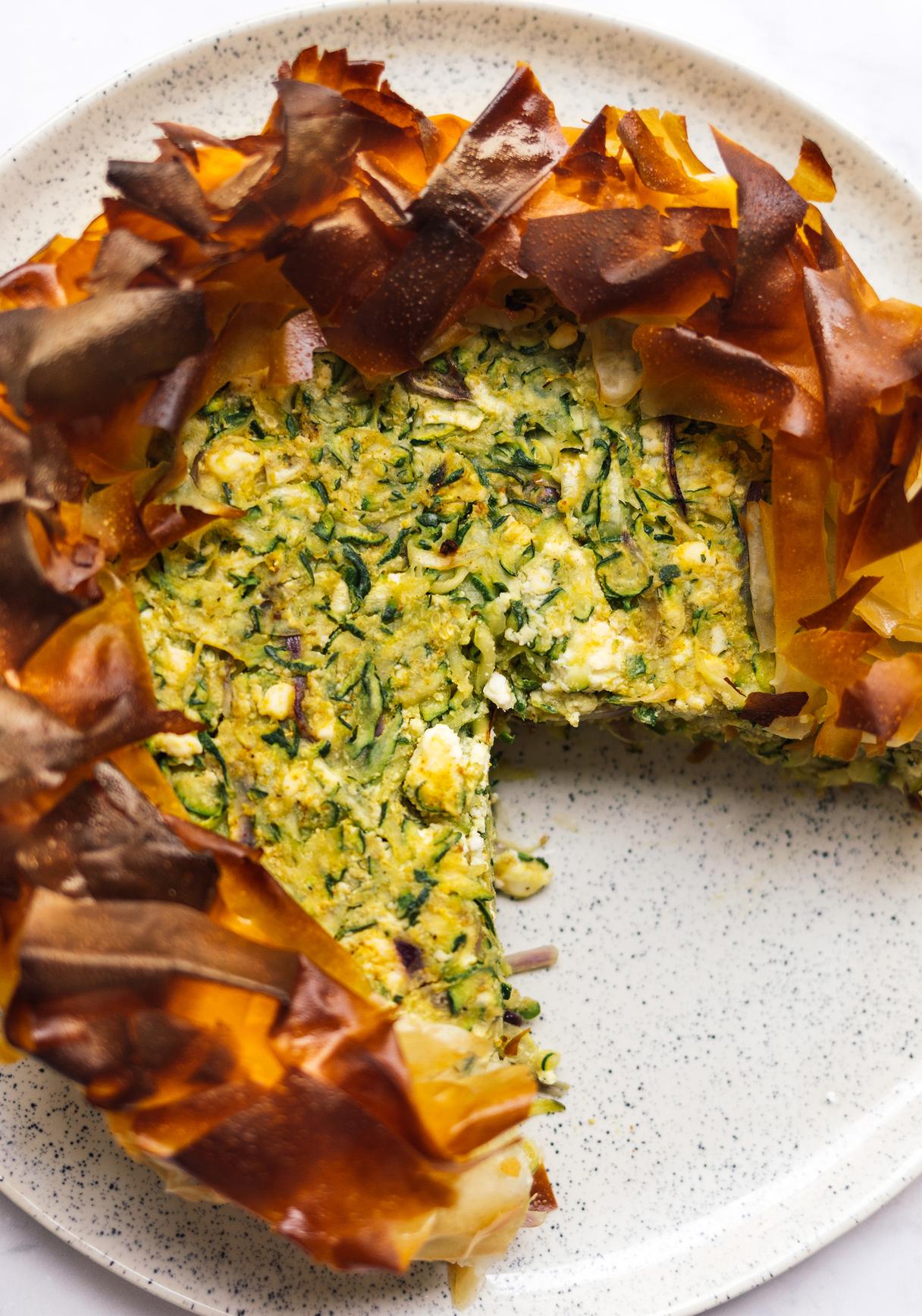 5-Ingredient Vegan Phyllo Pie