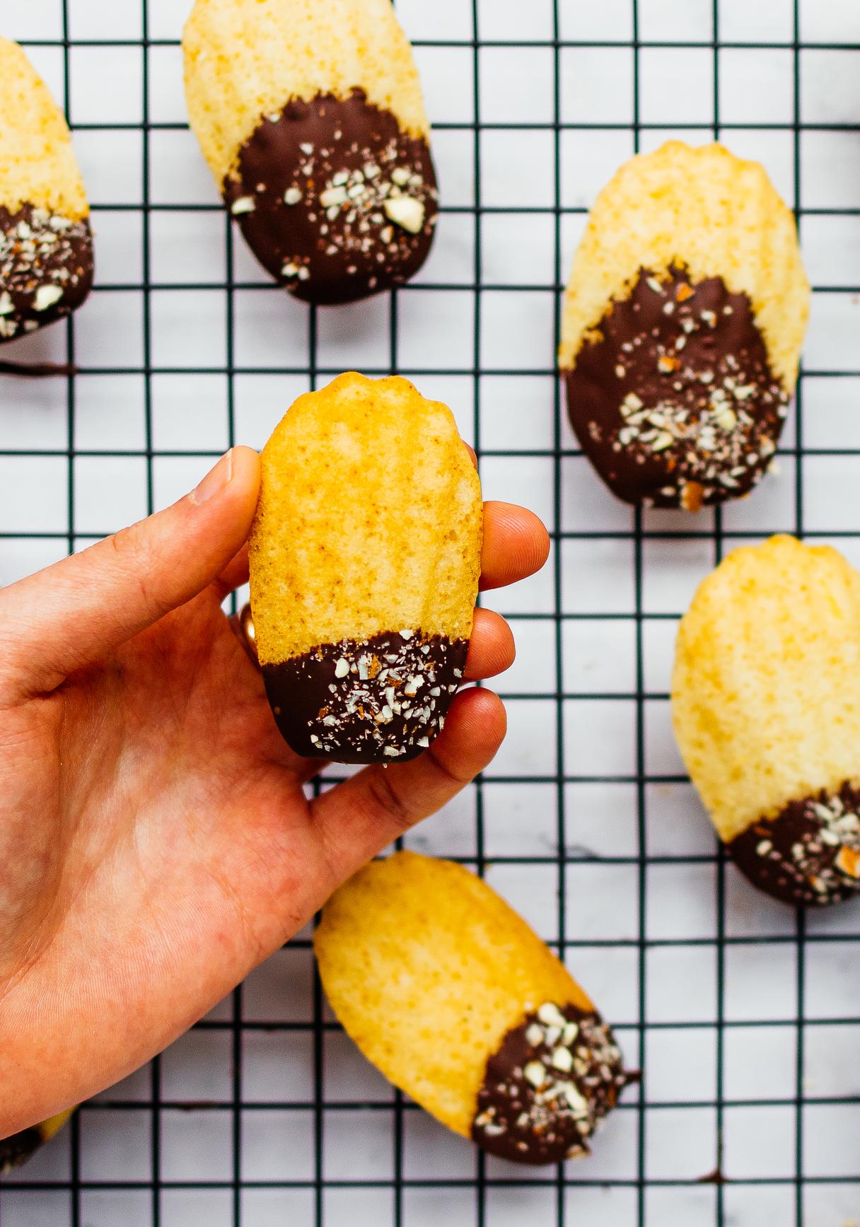 Vegane Madeleines