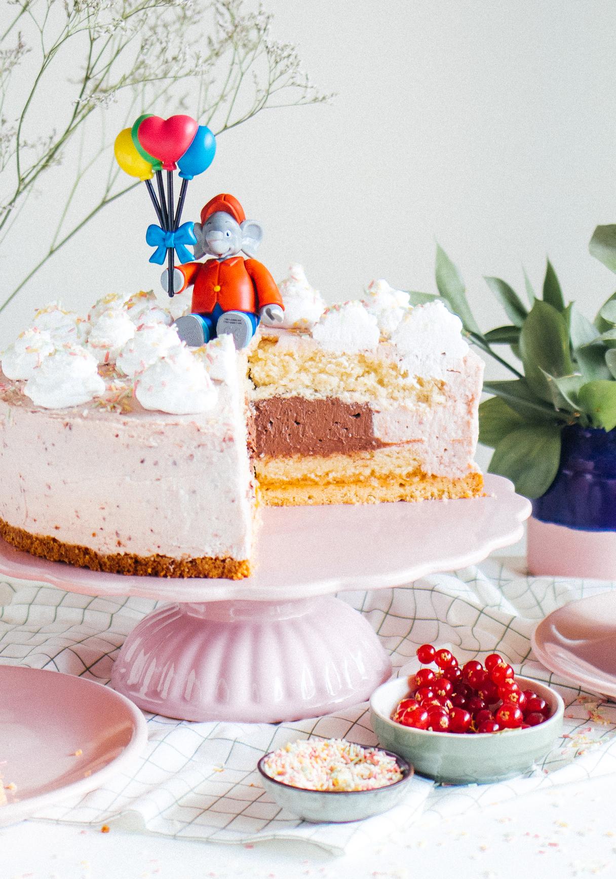 Vegane Benjamin Blümchen Torte