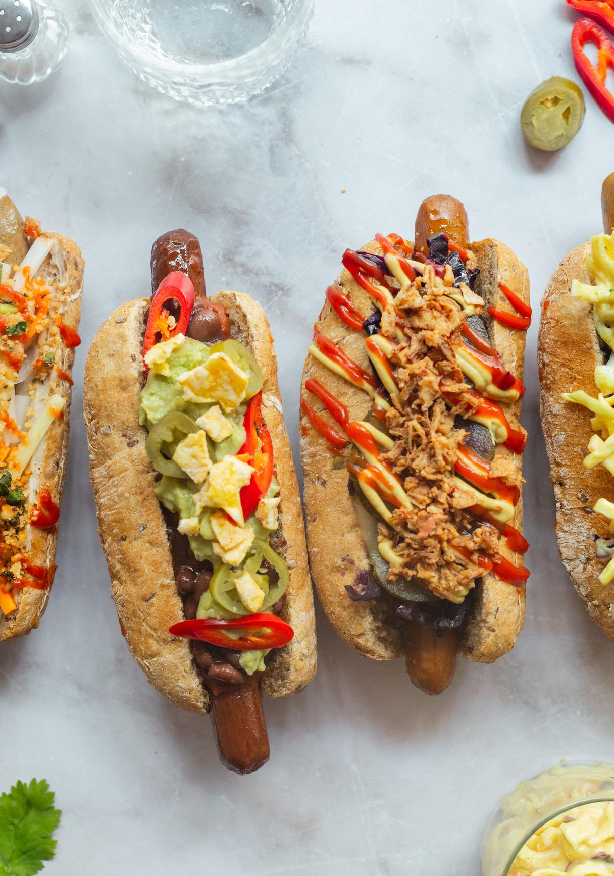 Vegan Grilled Sausages in a Bun: 4 Irresistible Topping Ideas for Your Next BBQ