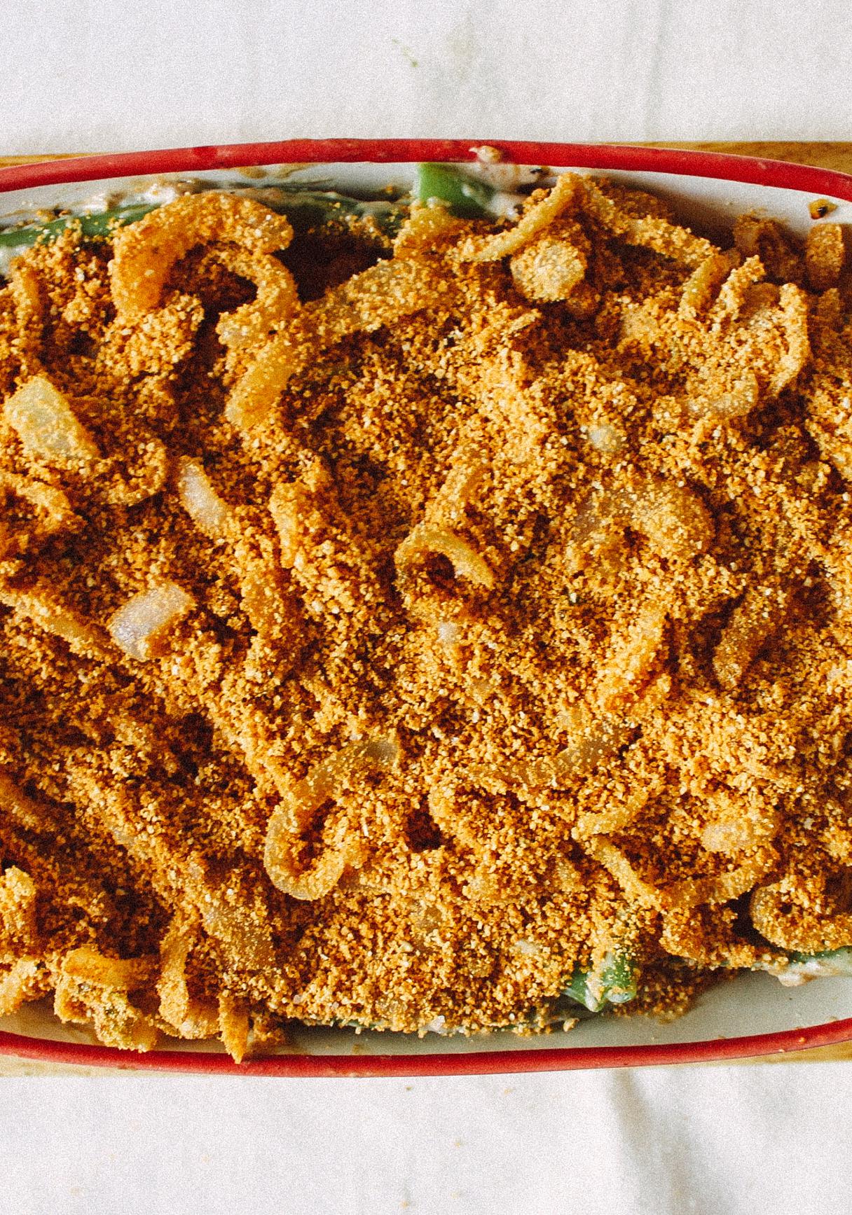 Vegan Green Bean Casserole