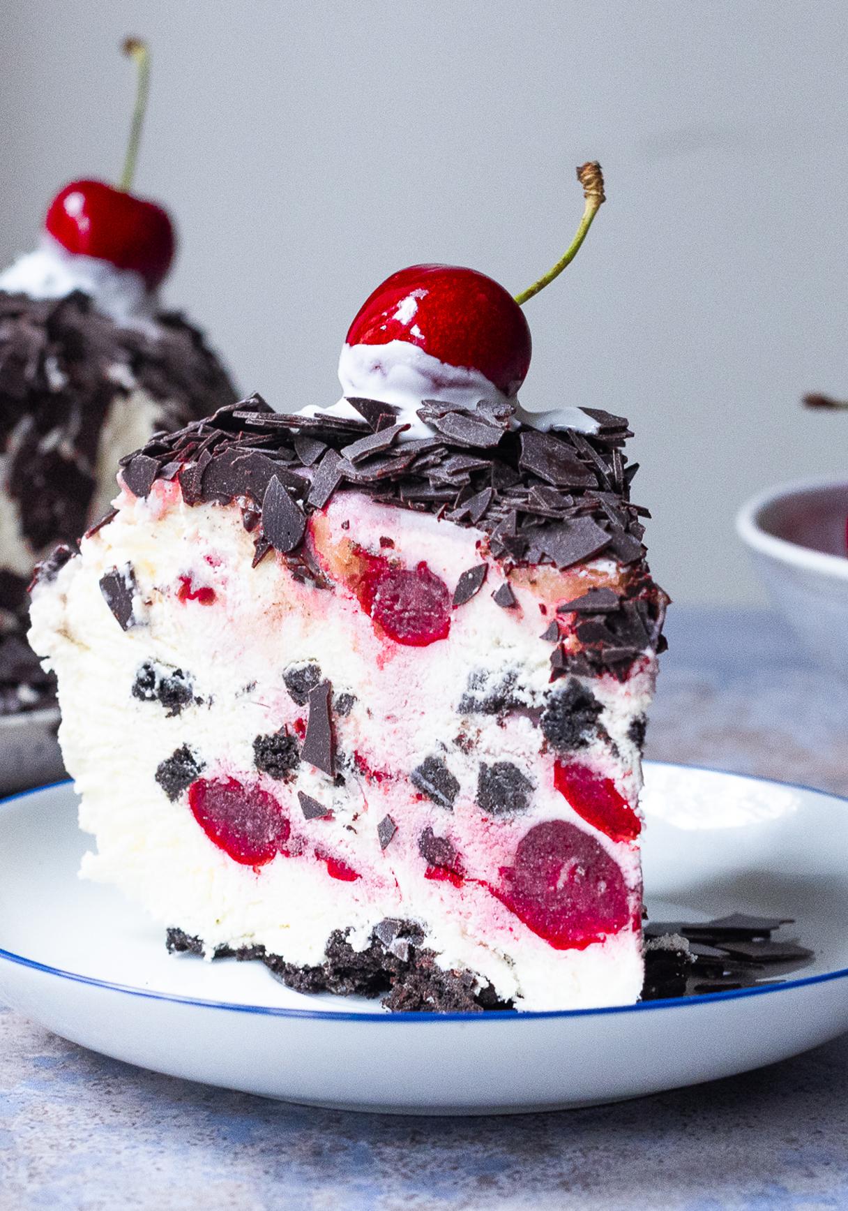 Vegane Schwarzwälder Kirschtorte ohne Backen