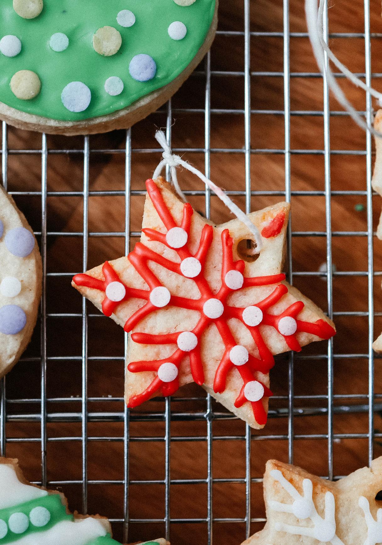 Vegan Christmas Tree Cookies