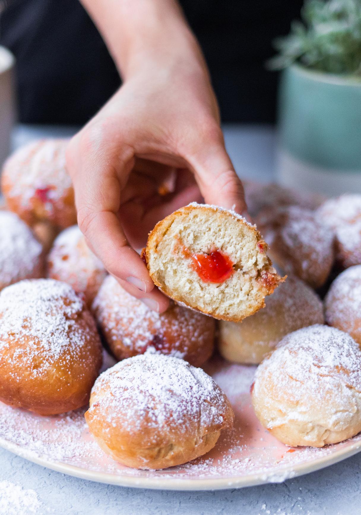 Vegane Mini-Berliner
