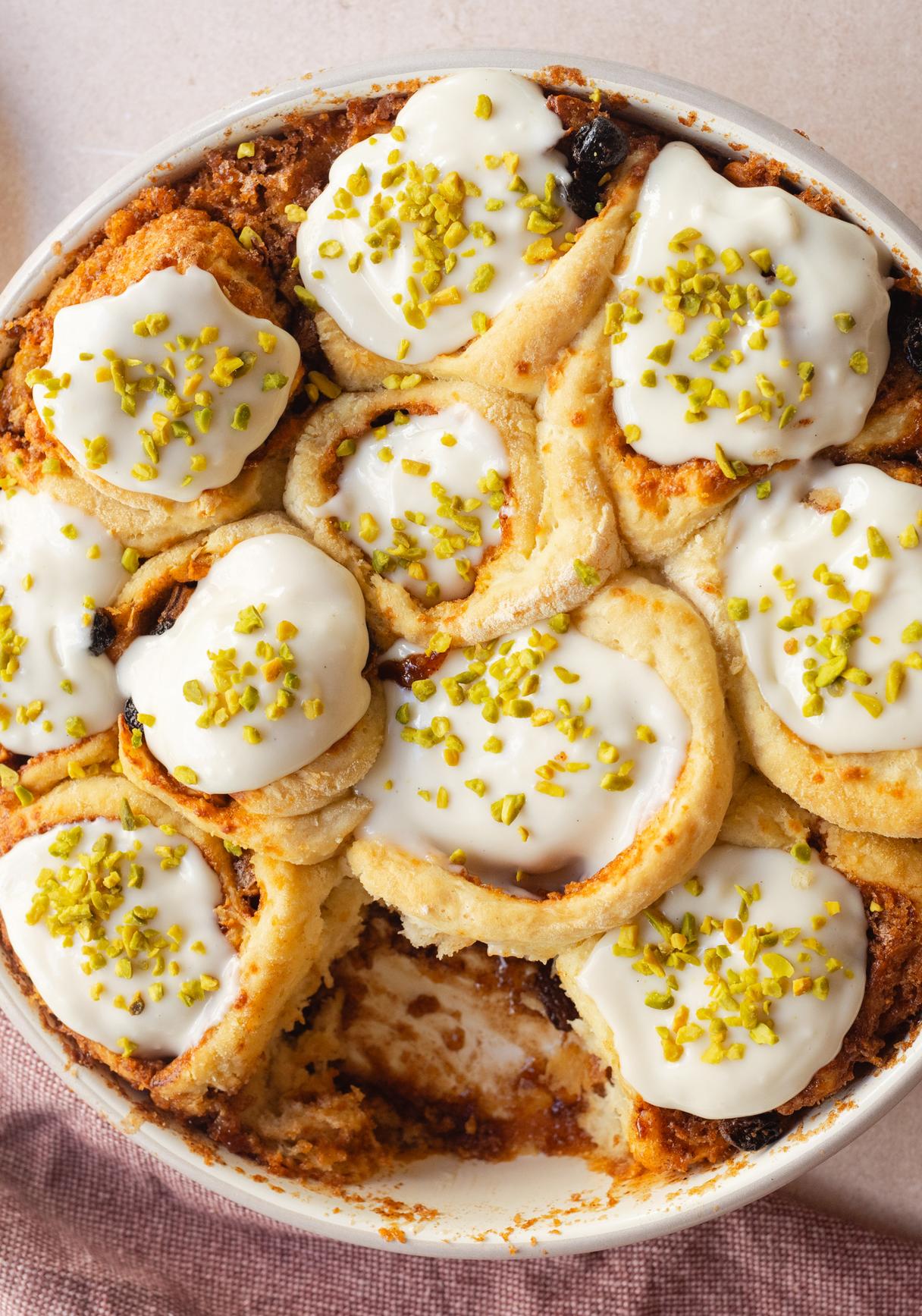 Vegane Carrot Cake Zimtschnecken