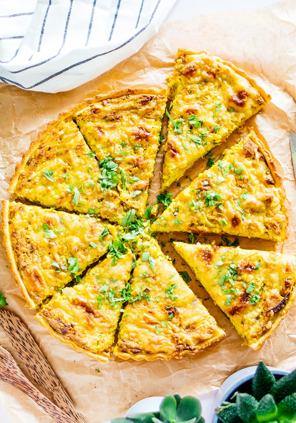 Vegane Quiche Lorraine